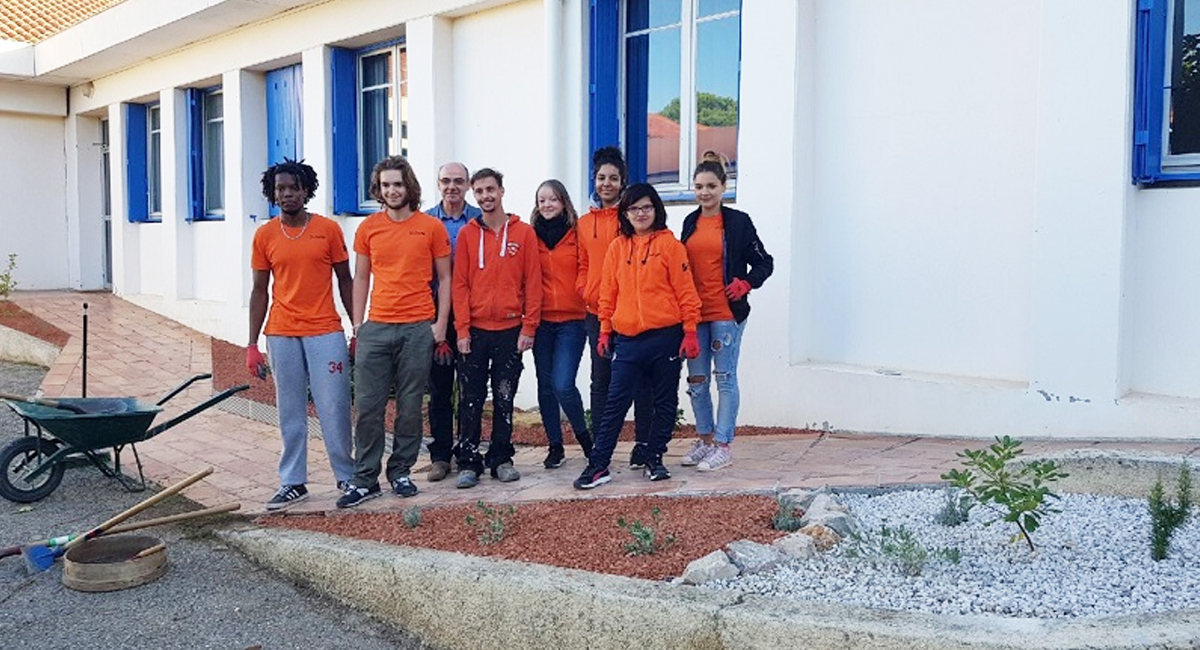 Partenariat avec Unis Cité : «Chantier de Cohésion d'Equipe