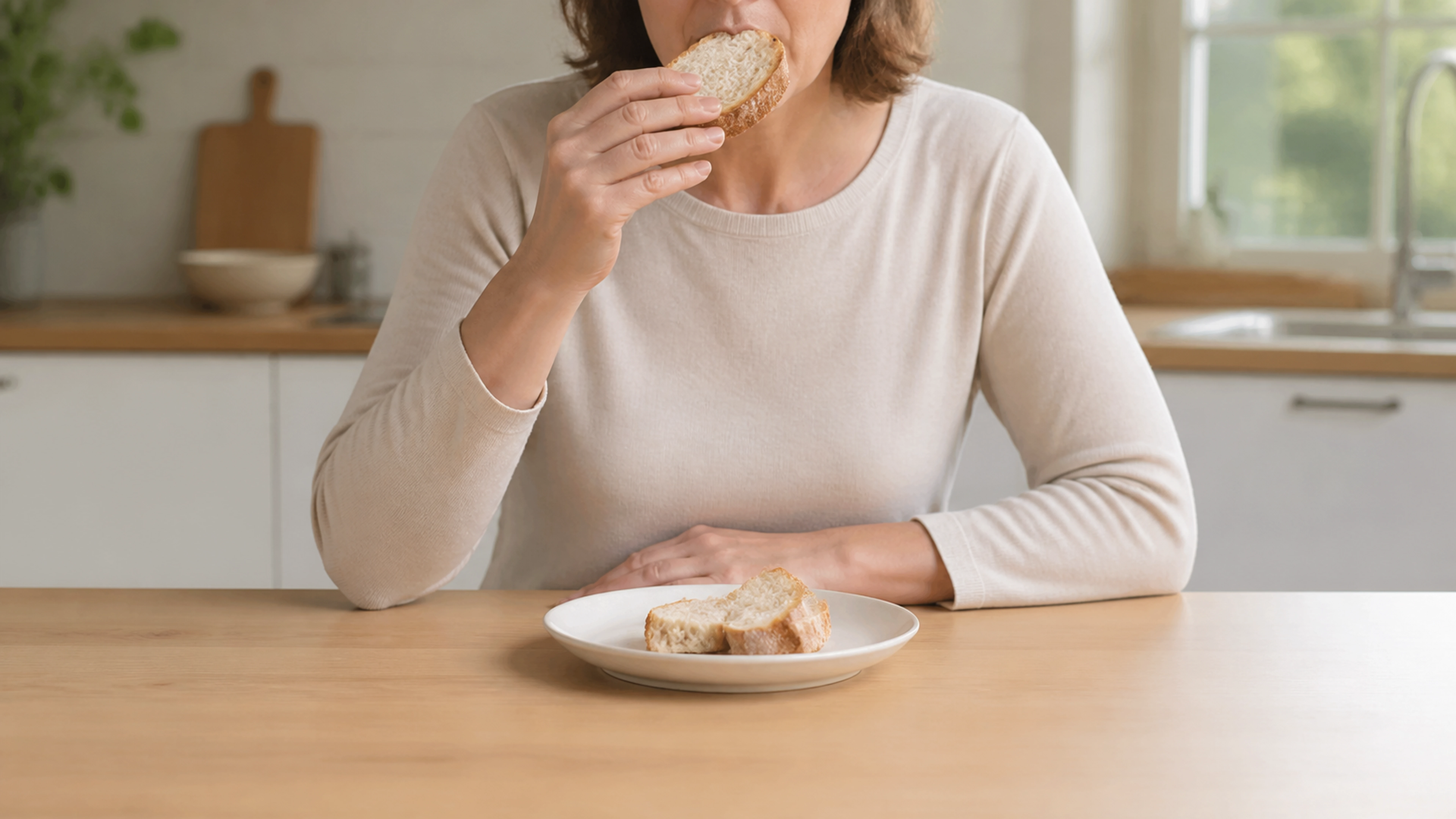 Illustration éditoriale pour l’article « Temps de digestion du pain : tout comprendre sur son trajet »